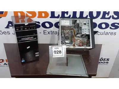 LOTE 028 - 02 CPUS. (NO ESTADO) ATENÇÃO! FAZER A VISITAÇÃO ANTES DE ARREMATAR, NÃO SABEMOS SE FUNCIONA, LEILÃO NÃO TEM GARANTIA E NEM DEVOLUÇÃO, SUJEITO A POSSÍVEIS AVARIAS VISÍVEIS/OCULTAS E/OU AUSÊNCIA DE COMPONENTES.