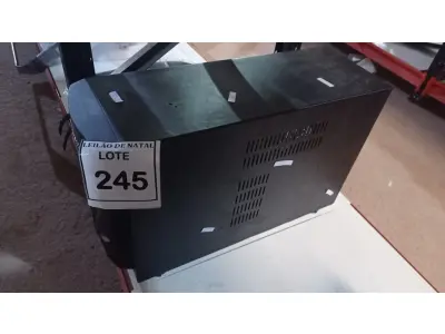 LOTE 245 - 01 NOBREAK MARCA SMS. (NO ESTADO) ATENÇÃO! FAZER A VISITAÇÃO ANTES DE ARREMATAR, NÃO SABEMOS SE FUNCIONA, LEILÃO NÃO TEM GARANTIA E NEM DEVOLUÇÃO, SUJEITO A POSSÍVEIS AVARIAS VISÍVEIS/OCULTAS E/OU AUSÊNCIA DE COMPONENTES.