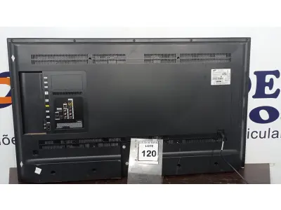 LOTE 120 - 01 TV LCD 50’’ MARCA SAMSUNG. (NO ESTADO) ATENÇÃO! FAZER A VISITAÇÃO ANTES DE ARREMATAR, NÃO SABEMOS SE FUNCIONA, LEILÃO NÃO TEM GARANTIA E NEM DEVOLUÇÃO, SUJEITO A POSSÍVEIS AVARIAS VISÍVEIS/OCULTAS E/OU AUSÊNCIA DE COMPONENTES.