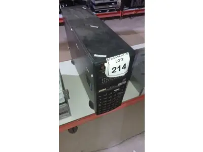 LOTE 214 - 01 SERVIDOR INTEL XEON. (NO ESTADO) ATENÇÃO! FAZER A VISITAÇÃO ANTES DE ARREMATAR, NÃO SABEMOS SE FUNCIONA, LEILÃO NÃO TEM GARANTIA E NEM DEVOLUÇÃO, SUJEITO A POSSÍVEIS AVARIAS VISÍVEIS/OCULTAS E/OU AUSÊNCIA DE COMPONENTES.