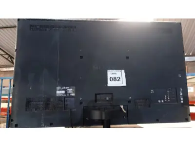 LOTE 082 - 01 TV LCD 46’’ MARCA SONY. (NO ESTADO) ATENÇÃO! FAZER A VISITAÇÃO ANTES DE ARREMATAR, NÃO SABEMOS SE FUNCIONA, LEILÃO NÃO TEM GARANTIA E NEM DEVOLUÇÃO, SUJEITO A POSSÍVEIS AVARIAS VISÍVEIS/OCULTAS E/OU AUSÊNCIA DE COMPONENTES.