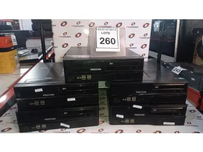 LOTE 260 - 04 CPUS I3 MARCA POSITIVO. (NO ESTADO) ATENÇÃO! FAZER A VISITAÇÃO ANTES DE ARREMATAR, NÃO SABEMOS SE FUNCIONA, LEILÃO NÃO TEM GARANTIA E NEM DEVOLUÇÃO, SUJEITO A POSSÍVEIS AVARIAS VISÍVEIS/OCULTAS E/OU AUSÊNCIA DE COMPONENTES.