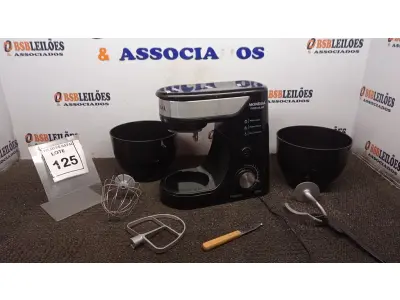 LOTE 125 - 01 BATEDEIRA TIPO PLANETÁRIA MARCA MONDIAL. (NO ESTADO) ATENÇÃO! FAZER A VISITAÇÃO ANTES DE ARREMATAR, NÃO SABEMOS SE FUNCIONA, LEILÃO NÃO TEM GARANTIA E NEM DEVOLUÇÃO, SUJEITO A POSSÍVEIS AVARIAS VISÍVEIS/OCULTAS E/OU AUSÊNCIA DE COMPONENTES.