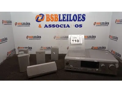 LOTE 110 - 01 DIGITAL AV SURROUND RECEIVER PHILIPS BIVOLTS. (NO ESTADO) ATENÇÃO! FAZER A VISITAÇÃO ANTES DE ARREMATAR, NÃO SABEMOS SE FUNCIONA, LEILÃO NÃO TEM GARANTIA E NEM DEVOLUÇÃO, SUJEITO A POSSÍVEIS AVARIAS VISÍVEIS/OCULTAS E/OU AUSÊNCIA DE COMPONENTES.