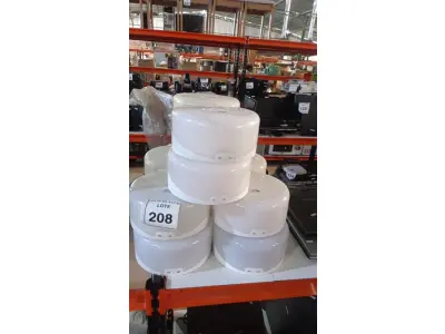 LOTE 208 - 12 DISPENSES DE PAPEL. (NO ESTADO) ATENÇÃO! FAZER A VISITAÇÃO ANTES DE ARREMATAR, NÃO SABEMOS SE FUNCIONA, LEILÃO NÃO TEM GARANTIA E NEM DEVOLUÇÃO, SUJEITO A POSSÍVEIS AVARIAS VISÍVEIS/OCULTAS E/OU AUSÊNCIA DE COMPONENTES.