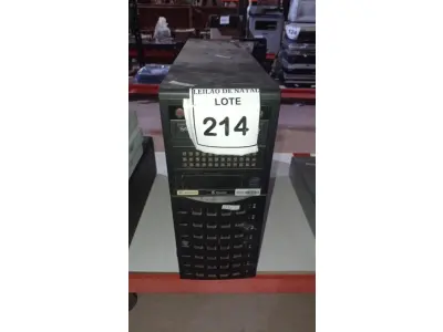 LOTE 214 - 01 SERVIDOR INTEL XEON. (NO ESTADO) ATENÇÃO! FAZER A VISITAÇÃO ANTES DE ARREMATAR, NÃO SABEMOS SE FUNCIONA, LEILÃO NÃO TEM GARANTIA E NEM DEVOLUÇÃO, SUJEITO A POSSÍVEIS AVARIAS VISÍVEIS/OCULTAS E/OU AUSÊNCIA DE COMPONENTES.