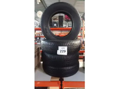 LOTE 229 - 04 PNEUS REMOLD 175/70 R14. (NO ESTADO) ATENÇÃO! FAZER A VISITAÇÃO ANTES DE ARREMATAR, NÃO SABEMOS SE FUNCIONA, LEILÃO NÃO TEM GARANTIA E NEM DEVOLUÇÃO, SUJEITO A POSSÍVEIS AVARIAS VISÍVEIS/OCULTAS E/OU AUSÊNCIA DE COMPONENTES.