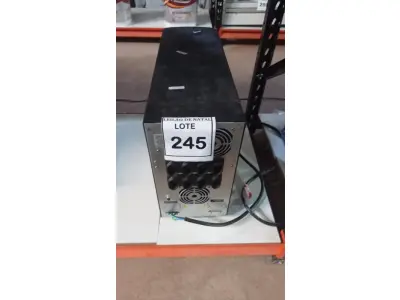 LOTE 245 - 01 NOBREAK MARCA SMS. (NO ESTADO) ATENÇÃO! FAZER A VISITAÇÃO ANTES DE ARREMATAR, NÃO SABEMOS SE FUNCIONA, LEILÃO NÃO TEM GARANTIA E NEM DEVOLUÇÃO, SUJEITO A POSSÍVEIS AVARIAS VISÍVEIS/OCULTAS E/OU AUSÊNCIA DE COMPONENTES.