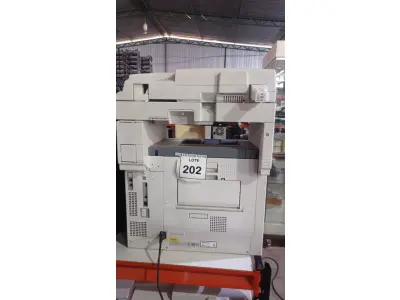 LOTE 202 - 01 IMPRESSORA MODELO MPS5502MB MARCA OKI. (NO ESTADO) ATENÇÃO! FAZER A VISITAÇÃO ANTES DE ARREMATAR, NÃO SABEMOS SE FUNCIONA, LEILÃO NÃO TEM GARANTIA E NEM DEVOLUÇÃO, SUJEITO A POSSÍVEIS AVARIAS VISÍVEIS/OCULTAS E/OU AUSÊNCIA DE COMPONENTES.
