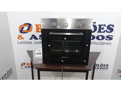 LOTE 003 - 01 FORNO DE EMBUTIR MARCA CONSUL. (NO ESTADO) ATENÇÃO! FAZER A VISITAÇÃO ANTES DE ARREMATAR, NÃO SABEMOS SE FUNCIONA, LEILÃO NÃO TEM GARANTIA E NEM DEVOLUÇÃO, SUJEITO A POSSÍVEIS AVARIAS VISÍVEIS/OCULTAS E/OU AUSÊNCIA DE COMPONENTES.