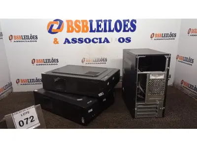 LOTE 072 - 03 GABINETES VAZIOS. (NO ESTADO) ATENÇÃO! FAZER A VISITAÇÃO ANTES DE ARREMATAR, NÃO SABEMOS SE FUNCIONA, LEILÃO NÃO TEM GARANTIA E NEM DEVOLUÇÃO, SUJEITO A POSSÍVEIS AVARIAS VISÍVEIS/OCULTAS E/OU AUSÊNCIA DE COMPONENTES.