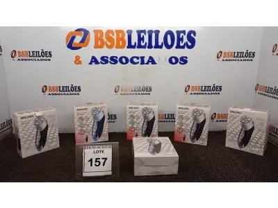 LOTE 157 - 06 BARBEADORES ELÉTRICOS MARCA MALLORY. (NO ESTADO) ATENÇÃO! FAZER A VISITAÇÃO ANTES DE ARREMATAR, NÃO SABEMOS SE FUNCIONA, LEILÃO NÃO TEM GARANTIA E NEM DEVOLUÇÃO, SUJEITO A POSSÍVEIS AVARIAS VISÍVEIS/OCULTAS E/OU AUSÊNCIA DE COMPONENTES.