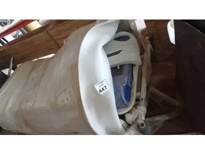 LOTE 447 - 01 CAMA HOSPITALAR (NOVA). (NO ESTADO) ATENÇÃO! FAZER A VISITAÇÃO ANTES DE ARREMATAR, NÃO SABEMOS SE FUNCIONA, LEILÃO NÃO TEM GARANTIA E NEM DEVOLUÇÃO, SUJEITO A POSSÍVEIS AVARIAS VISÍVEIS/OCULTAS E/OU AUSÊNCIA DE COMPONENTES.