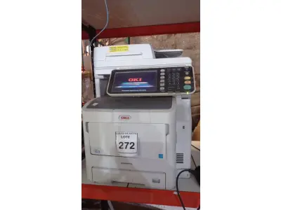 LOTE 272 - 01 IMPRESSORA MULTIFUNCIONAL MODELO MPS5502MB MARCA OKI. (NO ESTADO) ATENÇÃO! FAZER A VISITAÇÃO ANTES DE ARREMATAR, NÃO SABEMOS SE FUNCIONA, LEILÃO NÃO TEM GARANTIA E NEM DEVOLUÇÃO, SUJEITO A POSSÍVEIS AVARIAS VISÍVEIS/OCULTAS E/OU AUSÊNCIA DE COMPONENTES.