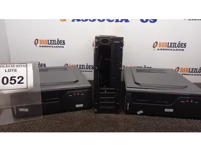 LOTE 052 - 03 GABINETES VAZIOS. (NO ESTADO) ATENÇÃO! FAZER A VISITAÇÃO ANTES DE ARREMATAR, NÃO SABEMOS SE FUNCIONA, LEILÃO NÃO TEM GARANTIA E NEM DEVOLUÇÃO, SUJEITO A POSSÍVEIS AVARIAS VISÍVEIS/OCULTAS E/OU AUSÊNCIA DE COMPONENTES.