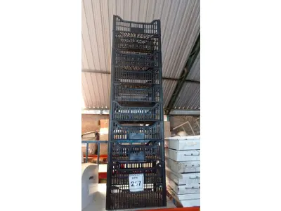 LOTE 257 - 10 CESTAS ORGANIZADORAS. (NO ESTADO) ATENÇÃO! FAZER A VISITAÇÃO ANTES DE ARREMATAR, NÃO SABEMOS SE FUNCIONA, LEILÃO NÃO TEM GARANTIA E NEM DEVOLUÇÃO, SUJEITO A POSSÍVEIS AVARIAS VISÍVEIS/OCULTAS E/OU AUSÊNCIA DE COMPONENTES.