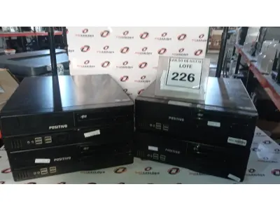 LOTE 226 - 04 CPUS I3 MARCA POSITIVO. (NO ESTADO) ATENÇÃO! FAZER A VISITAÇÃO ANTES DE ARREMATAR, NÃO SABEMOS SE FUNCIONA, LEILÃO NÃO TEM GARANTIA E NEM DEVOLUÇÃO, SUJEITO A POSSÍVEIS AVARIAS VISÍVEIS/OCULTAS E/OU AUSÊNCIA DE COMPONENTES.