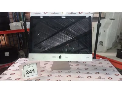 LOTE 241 - 01 IMAC APPLE. (NO ESTADO) ATENÇÃO! FAZER A VISITAÇÃO ANTES DE ARREMATAR, NÃO SABEMOS SE FUNCIONA, LEILÃO NÃO TEM GARANTIA E NEM DEVOLUÇÃO, SUJEITO A POSSÍVEIS AVARIAS VISÍVEIS/OCULTAS E/OU AUSÊNCIA DE COMPONENTES.