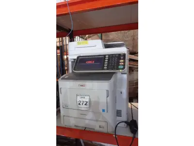 LOTE 272 - 01 IMPRESSORA MULTIFUNCIONAL MODELO MPS5502MB MARCA OKI. (NO ESTADO) ATENÇÃO! FAZER A VISITAÇÃO ANTES DE ARREMATAR, NÃO SABEMOS SE FUNCIONA, LEILÃO NÃO TEM GARANTIA E NEM DEVOLUÇÃO, SUJEITO A POSSÍVEIS AVARIAS VISÍVEIS/OCULTAS E/OU AUSÊNCIA DE COMPONENTES.