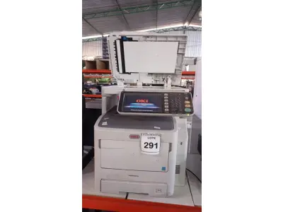 LOTE 291 - 01 IMPRESSORA MULTIFUNCIONAL MODELO MPS5502MB MARCA OKI. (NO ESTADO) ATENÇÃO! FAZER A VISITAÇÃO ANTES DE ARREMATAR, NÃO SABEMOS SE FUNCIONA, LEILÃO NÃO TEM GARANTIA E NEM DEVOLUÇÃO, SUJEITO A POSSÍVEIS AVARIAS VISÍVEIS/OCULTAS E/OU AUSÊNCIA DE COMPONENTES.