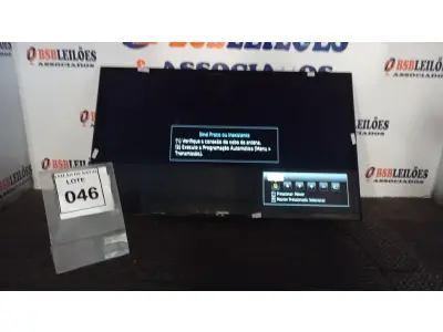 LOTE 046 - 01 TV LCD 32’’ MARCA SAMSUNG. (NO ESTADO) ATENÇÃO! FAZER A VISITAÇÃO ANTES DE ARREMATAR, NÃO SABEMOS SE FUNCIONA, LEILÃO NÃO TEM GARANTIA E NEM DEVOLUÇÃO, SUJEITO A POSSÍVEIS AVARIAS VISÍVEIS/OCULTAS E/OU AUSÊNCIA DE COMPONENTES.