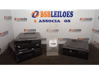 LOTE 109 - 03 GABINETES PARA COMPUTADOR. (NO ESTADO) ATENÇÃO! FAZER A VISITAÇÃO ANTES DE ARREMATAR, NÃO SABEMOS SE FUNCIONA, LEILÃO NÃO TEM GARANTIA E NEM DEVOLUÇÃO, SUJEITO A POSSÍVEIS AVARIAS VISÍVEIS/OCULTAS E/OU AUSÊNCIA DE COMPONENTES.