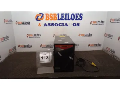 LOTE 113 - 01 NOBREAK MARCA SAFE SERVER 2KVA. (NO ESTADO) ATENÇÃO! FAZER A VISITAÇÃO ANTES DE ARREMATAR, NÃO SABEMOS SE FUNCIONA, LEILÃO NÃO TEM GARANTIA E NEM DEVOLUÇÃO, SUJEITO A POSSÍVEIS AVARIAS VISÍVEIS/OCULTAS E/OU AUSÊNCIA DE COMPONENTES.