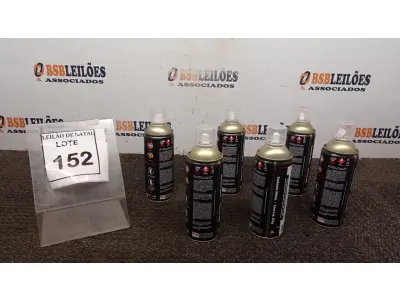 LOTE 152 - 06 TINTAS SPRAY PARA USO ARTÍSTICO MARCA RADEX CORES DIVERSAS. (NO ESTADO) ATENÇÃO! FAZER A VISITAÇÃO ANTES DE ARREMATAR, NÃO SABEMOS SE FUNCIONA, LEILÃO NÃO TEM GARANTIA E NEM DEVOLUÇÃO, SUJEITO A POSSÍVEIS AVARIAS VISÍVEIS/OCULTAS E/OU AUSÊNCIA DE COMPONENTES.