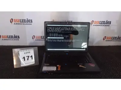 LOTE 171 - 01 NOTEBOOK MARCA COMPAQ. (NO ESTADO) ATENÇÃO! FAZER A VISITAÇÃO ANTES DE ARREMATAR, NÃO SABEMOS SE FUNCIONA, LEILÃO NÃO TEM GARANTIA E NEM DEVOLUÇÃO, SUJEITO A POSSÍVEIS AVARIAS VISÍVEIS/OCULTAS E/OU AUSÊNCIA DE COMPONENTES.