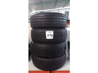 LOTE 276 - 01 PNEU REMOLD MEDIDA 195/55 R16 E 03 PNEUS REMOLD 205/55 R16. (NO ESTADO) ATENÇÃO! FAZER A VISITAÇÃO ANTES DE ARREMATAR, NÃO SABEMOS SE FUNCIONA, LEILÃO NÃO TEM GARANTIA E NEM DEVOLUÇÃO, SUJEITO A POSSÍVEIS AVARIAS VISÍVEIS/OCULTAS E/OU AUSÊNCIA DE COMPONENTES.