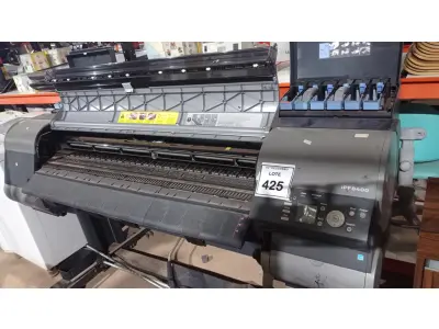 LOTE 425 - 01 PLOTTER MARCA CANON MODELO IPF 8400. (NO ESTADO) ATENÇÃO! FAZER A VISITAÇÃO ANTES DE ARREMATAR, NÃO SABEMOS SE FUNCIONA, LEILÃO NÃO TEM GARANTIA E NEM DEVOLUÇÃO, SUJEITO A POSSÍVEIS AVARIAS VISÍVEIS/OCULTAS E/OU AUSÊNCIA DE COMPONENTES.