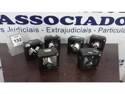 LOTE 132 - 06 LEITORAS DE CÓDIGO DE BARRAS. (NO ESTADO) ATENÇÃO! FAZER A VISITAÇÃO ANTES DE ARREMATAR, NÃO SABEMOS SE FUNCIONA, LEILÃO NÃO TEM GARANTIA E NEM DEVOLUÇÃO, SUJEITO A POSSÍVEIS AVARIAS VISÍVEIS/OCULTAS E/OU AUSÊNCIA DE COMPONENTES.