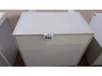 LOTE 335 - 01 ARMÁRIO BAIXO COM 02 PORTAS EM MADEIRA. (NO ESTADO) ATENÇÃO! FAZER A VISITAÇÃO ANTES DE ARREMATAR, NÃO SABEMOS SE FUNCIONA, LEILÃO NÃO TEM GARANTIA E NEM DEVOLUÇÃO, SUJEITO A POSSÍVEIS AVARIAS VISÍVEIS/OCULTAS E/OU AUSÊNCIA DE COMPONENTES.