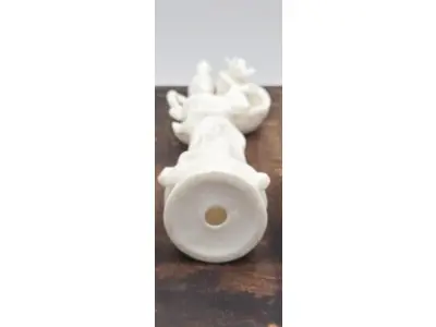 LOTE 015 - 01 ESTÁTUA DE PORCELANA CHINESA BLANC DE CHINE VINTAGE 1900-1940 19 CM DE ALT. COMPRADA EM GARAGEM DOS EUA SUPER CONSERVADA PEÇA GUARDADA A ANOS. (NO ESTADO) ATENÇÃO! FAZER A VISITAÇÃO ANTES DE ARREMATAR, NÃO SABEMOS SE FUNCIONA, LEILÃO NÃO TEM GARANTIA E NEM DEVOLUÇÃO, SUJEITO A POSSÍVEIS AVARIAS VISÍVEIS/OCULTAS E/OU AUSÊNCIA DE COMPONENTES.