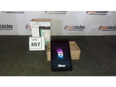 LOTE 357 - 01 TABLET MARCA DELL. (NO ESTADO) ATENÇÃO! FAZER A VISITAÇÃO ANTES DE ARREMATAR, NÃO SABEMOS SE FUNCIONA, LEILÃO NÃO TEM GARANTIA E NEM DEVOLUÇÃO, SUJEITO A POSSÍVEIS AVARIAS VISÍVEIS/OCULTAS E/OU AUSÊNCIA DE COMPONENTES.