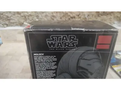 LOTE 102 - 01 BONECO DE COLEÇÃO STAR WARS BLACK SERIES 6" INCH MOLOCH ACTION FIGURE NOVO NA CAIXA LACRADO. (NO ESTADO) ATENÇÃO! FAZER A VISITAÇÃO ANTES DE ARREMATAR, NÃO SABEMOS SE FUNCIONA, LEILÃO NÃO TEM GARANTIA E NEM DEVOLUÇÃO, SUJEITO A POSSÍVEIS AVARIAS VISÍVEIS/OCULTAS E/OU AUSÊNCIA DE COMPONENTES.