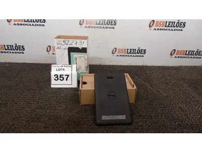LOTE 357 - 01 TABLET MARCA DELL. (NO ESTADO) ATENÇÃO! FAZER A VISITAÇÃO ANTES DE ARREMATAR, NÃO SABEMOS SE FUNCIONA, LEILÃO NÃO TEM GARANTIA E NEM DEVOLUÇÃO, SUJEITO A POSSÍVEIS AVARIAS VISÍVEIS/OCULTAS E/OU AUSÊNCIA DE COMPONENTES.