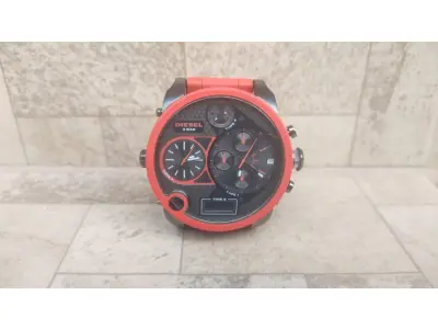 01 RELÓGIO DIESEL DZ 7279 EM ÓTIMO ESTADO PRECISA SÓ COLOCAR BATERIA. (NO ESTADO) ATENÇÃO! FAZER A VISITAÇÃO ANTES DE ARREMATAR, NÃO SABEMOS SE FUNCIONA, LEILÃO NÃO TEM GARANTIA E NEM DEVOLUÇÃO, SUJEITO A POSSÍVEIS AVARIAS VISÍVEIS/OCULTAS E/OU AUSÊNCIA DE COMPONENTES.