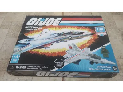 LOTE 105 - 01 GI JOE ( COMANDOS EM AÇAO) SKYSTRIKER SET NOVO NA CAIXA. (NO ESTADO) ATENÇÃO! FAZER A VISITAÇÃO ANTES DE ARREMATAR, NÃO SABEMOS SE FUNCIONA, LEILÃO NÃO TEM GARANTIA E NEM DEVOLUÇÃO, SUJEITO A POSSÍVEIS AVARIAS VISÍVEIS/OCULTAS E/OU AUSÊNCIA DE COMPONENTES.