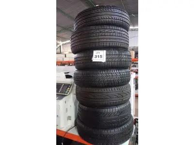 LOTE 315 - 07 PNEUS REMOLD MEDIDAS DIVERSAS. (NO ESTADO) ATENÇÃO! FAZER A VISITAÇÃO ANTES DE ARREMATAR, NÃO SABEMOS SE FUNCIONA, LEILÃO NÃO TEM GARANTIA E NEM DEVOLUÇÃO, SUJEITO A POSSÍVEIS AVARIAS VISÍVEIS/OCULTAS E/OU AUSÊNCIA DE COMPONENTES.