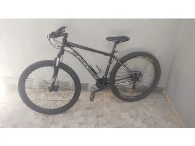 LOTE 027 - 01 BICICLETA ARO 29 GONEW ENDORPHINE 5,3 MTB FOI TODA RESIVIDAS RECENTEMENTE. (NO ESTADO) ATENÇÃO! FAZER A VISITAÇÃO ANTES DE ARREMATAR, NÃO SABEMOS SE FUNCIONA, LEILÃO NÃO TEM GARANTIA E NEM DEVOLUÇÃO, SUJEITO A POSSÍVEIS AVARIAS VISÍVEIS/OCULTAS E/OU AUSÊNCIA DE COMPONENTES.