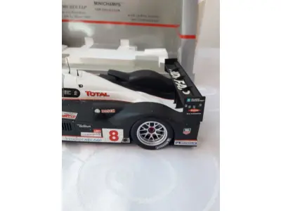 LOTE 097 - 01 RARA MINICHAMPS 1/18 ESCALA 150 081207 - PEUGEOT 908 HDI FAP LE MANS. (NO ESTADO) ATENÇÃO! FAZER A VISITAÇÃO ANTES DE ARREMATAR, NÃO SABEMOS SE FUNCIONA, LEILÃO NÃO TEM GARANTIA E NEM DEVOLUÇÃO, SUJEITO A POSSÍVEIS AVARIAS VISÍVEIS/OCULTAS E/OU AUSÊNCIA DE COMPONENTES.