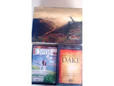 01 LOTE LIVROS ESTUDO DE TEOLOGIAS NOVOS SEM USO. (NO ESTADO) ATENÇÃO! FAZER A VISITAÇÃO ANTES DE ARREMATAR, NÃO SABEMOS SE FUNCIONA, LEILÃO NÃO TEM GARANTIA E NEM DEVOLUÇÃO, SUJEITO A POSSÍVEIS AVARIAS VISÍVEIS/OCULTAS E/OU AUSÊNCIA DE COMPONENTES.