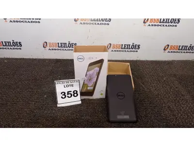 LOTE 358 - 01 TABLET MARCA DELL. (NO ESTADO) ATENÇÃO! FAZER A VISITAÇÃO ANTES DE ARREMATAR, NÃO SABEMOS SE FUNCIONA, LEILÃO NÃO TEM GARANTIA E NEM DEVOLUÇÃO, SUJEITO A POSSÍVEIS AVARIAS VISÍVEIS/OCULTAS E/OU AUSÊNCIA DE COMPONENTES.