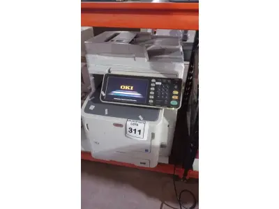 LOTE 311 - 01 IMPRESSORA MULTIFUNCIONAL MODELO MPS5502MB MARCA OKI. (NO ESTADO) ATENÇÃO! FAZER A VISITAÇÃO ANTES DE ARREMATAR, NÃO SABEMOS SE FUNCIONA, LEILÃO NÃO TEM GARANTIA E NEM DEVOLUÇÃO, SUJEITO A POSSÍVEIS AVARIAS VISÍVEIS/OCULTAS E/OU AUSÊNCIA DE COMPONENTES.