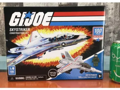 01 GI JOE ( COMANDOS EM AÇAO) SKYSTRIKER SET NOVO NA CAIXA. (NO ESTADO) ATENÇÃO! FAZER A VISITAÇÃO ANTES DE ARREMATAR, NÃO SABEMOS SE FUNCIONA, LEILÃO NÃO TEM GARANTIA E NEM DEVOLUÇÃO, SUJEITO A POSSÍVEIS AVARIAS VISÍVEIS/OCULTAS E/OU AUSÊNCIA DE COMPONENTES.