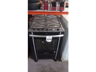 LOTE 325 - 01 FOGÃO COM 04 BOCAS MARCA ATLAS. (NO ESTADO) ATENÇÃO! FAZER A VISITAÇÃO ANTES DE ARREMATAR, NÃO SABEMOS SE FUNCIONA, LEILÃO NÃO TEM GARANTIA E NEM DEVOLUÇÃO, SUJEITO A POSSÍVEIS AVARIAS VISÍVEIS/OCULTAS E/OU AUSÊNCIA DE COMPONENTES.