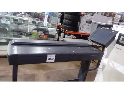 LOTE 350 - 01 SCANNER DE ALTA DEFINIÇÃO MODELO DESIGNJET HD SCANER MARCA HP. (NO ESTADO) ATENÇÃO! FAZER A VISITAÇÃO ANTES DE ARREMATAR, NÃO SABEMOS SE FUNCIONA, LEILÃO NÃO TEM GARANTIA E NEM DEVOLUÇÃO, SUJEITO A POSSÍVEIS AVARIAS VISÍVEIS/OCULTAS E/OU AUSÊNCIA DE COMPONENTES.