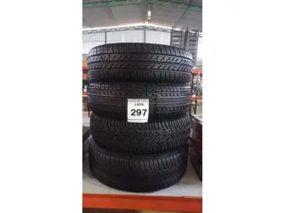 LOTE 297 - 04 PNEUS REMOLD 185/70 R14. (NO ESTADO) ATENÇÃO! FAZER A VISITAÇÃO ANTES DE ARREMATAR, NÃO SABEMOS SE FUNCIONA, LEILÃO NÃO TEM GARANTIA E NEM DEVOLUÇÃO, SUJEITO A POSSÍVEIS AVARIAS VISÍVEIS/OCULTAS E/OU AUSÊNCIA DE COMPONENTES.