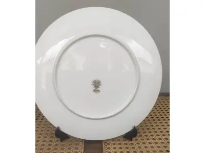 LOTE 086 - 01 PRATO VINTAGE NORITAKE CHINA COLBURN. FABRICADOS NO JAPÃO EM 1982, PRATO COM ACABAMENTO BRANCO BRILHANTE E UM LINDO PADRÃO FLORAL COM 26,5 CM DE DIÂMETRO E SÃO PERFEITOS PARA ENFEITES EM TODAS AS OCASIÕES. FEITOS EM PORCELANA DE ALTA QUALIDADE, SÃO PEÇAS VINTAGE ORIGINAIS, COM ESTAMPAGEM E TÉCNICA DE PRODUÇÃO EM CERÂMICA. O PADRÃO COLBURN ADICIONA UM TOQUE CONTEMPORÂNEO À COLEÇÃO, TORNANDO-O UM ITEM ESSENCIAL PARA QUALQUER COLECIONADOR OU AMANTE DE CERÂMICA ARTÍSTICA. COMPRADO EM GARAGEM DE ANTIGUIDADES NOS EUA. “SUPORTE PARA PRATO NÃO INCLUÍDO NESTA VENDA. (NO ESTADO) ATENÇÃO! FAZER A VISITAÇÃO ANTES DE ARREMATAR, NÃO SABEMOS SE FUNCIONA, LEILÃO NÃO TEM GARANTIA E NEM DEVOLUÇÃO, SUJEITO A POSSÍVEIS AVARIAS VISÍVEIS/OCULTAS E/OU AUSÊNCIA DE COMPONENTES.